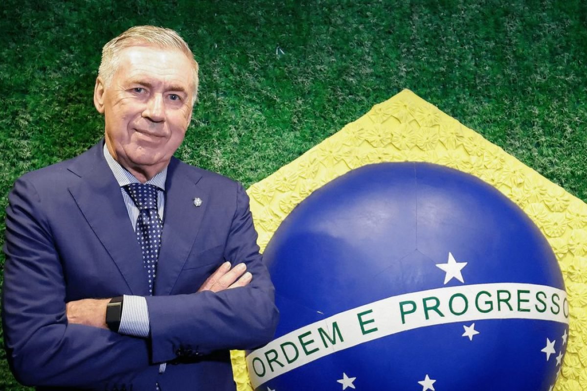CBF renova com Carlo Ancelotti e técnico comandará o Brasil até a Copa de 2030