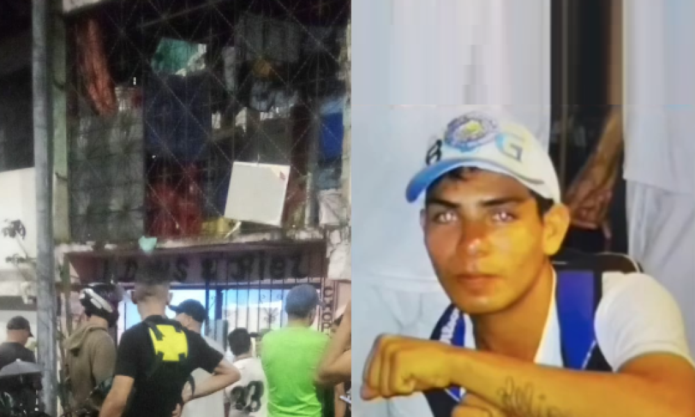 dois homens que chegaram em uma motocicleta. Segundo as informações repassadas p