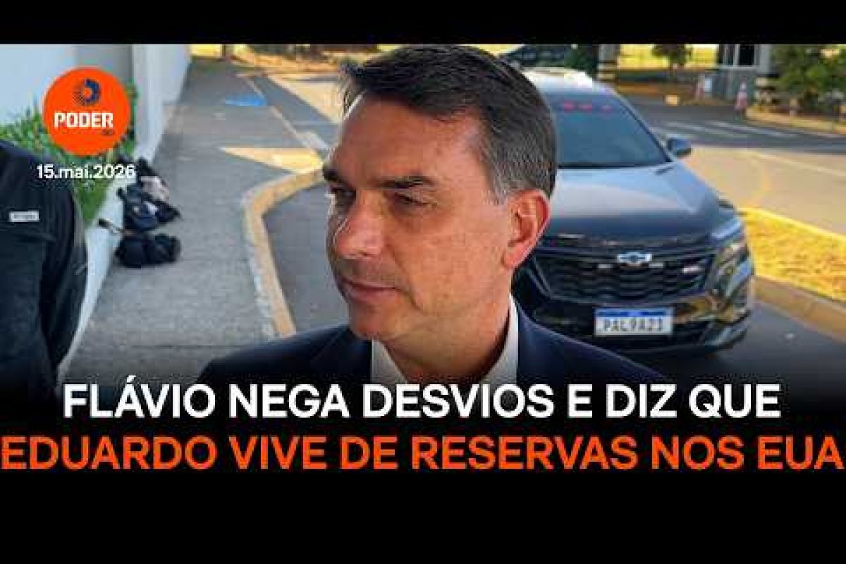 Flávio Bolsonaro nega desvios e atribui investigações a perseguição política