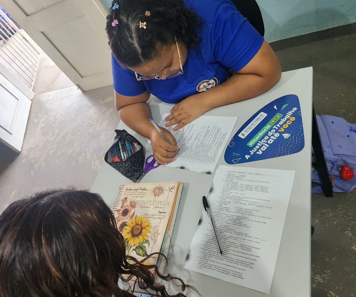 Trabalho infantil no Pará é alvo de mapeamento direto em escolas pelo Trt-8