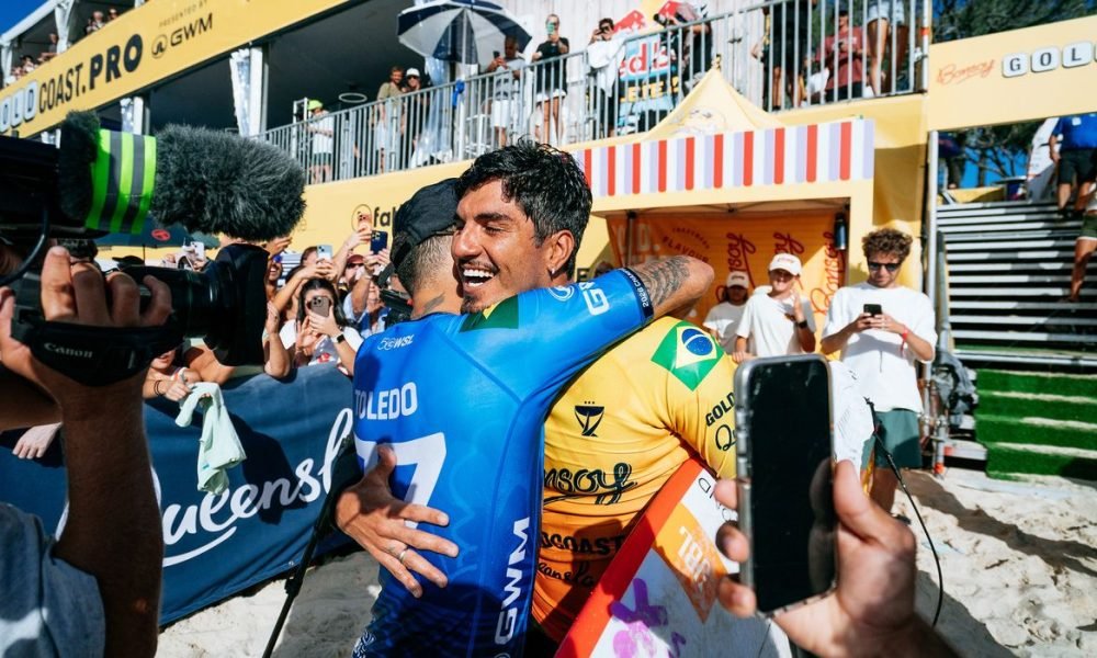 Brasil domina as ondas em Raglan com classificação de Medina, Filipinho e Alejo