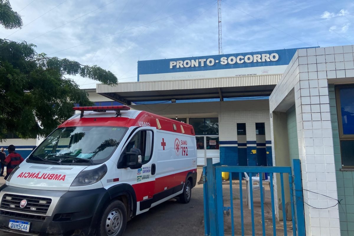 Hospital Municipal de Santarém Kamila Andrade/g1