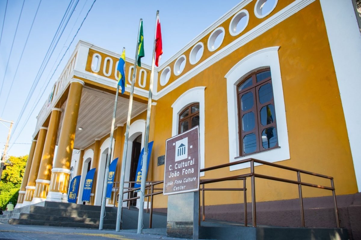 Centro Cultural João Fona foi reaberta ao público Agência Santarém/Divulgação