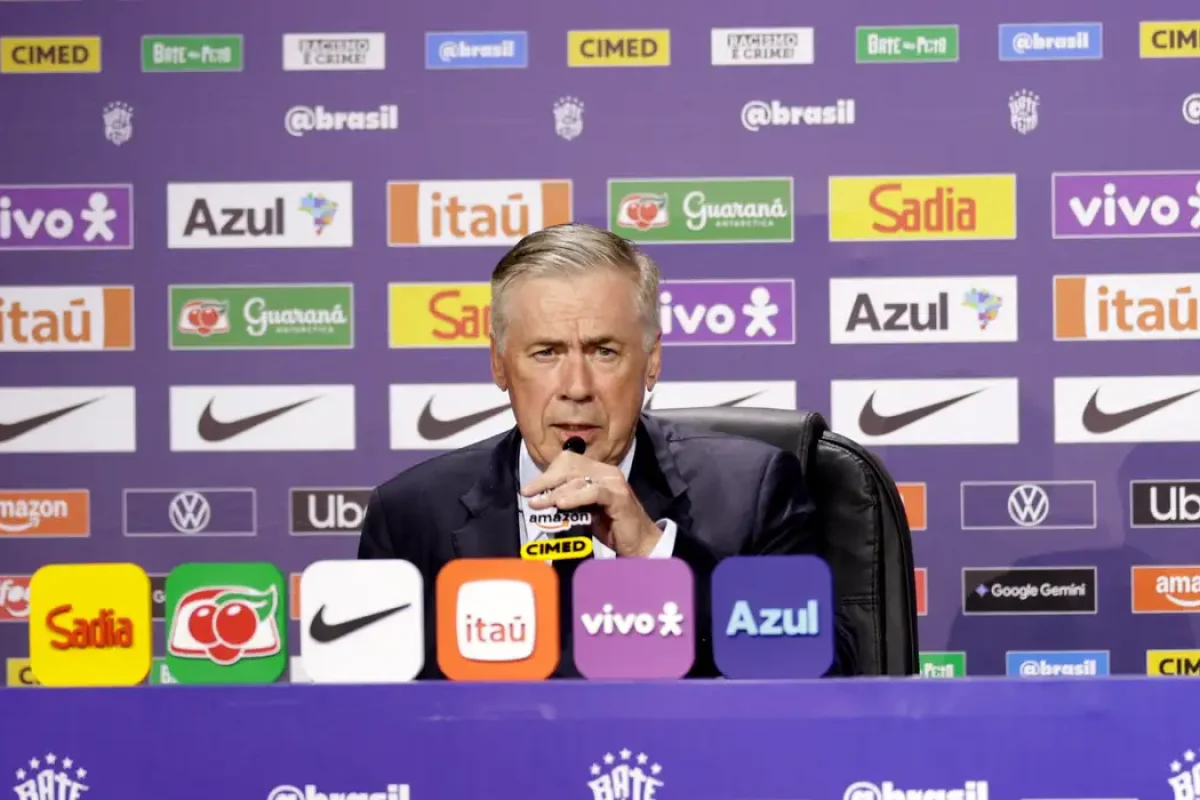 Ancelotti pede confiança da torcida brasileira na lista de convocados para a Copa de 2026