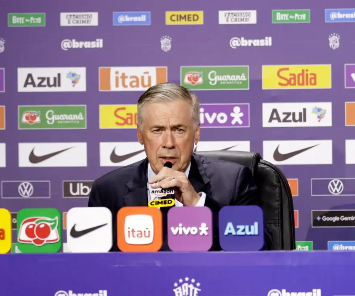 Ancelotti pede confiança da torcida brasileira na lista de convocados para a Copa de 2026