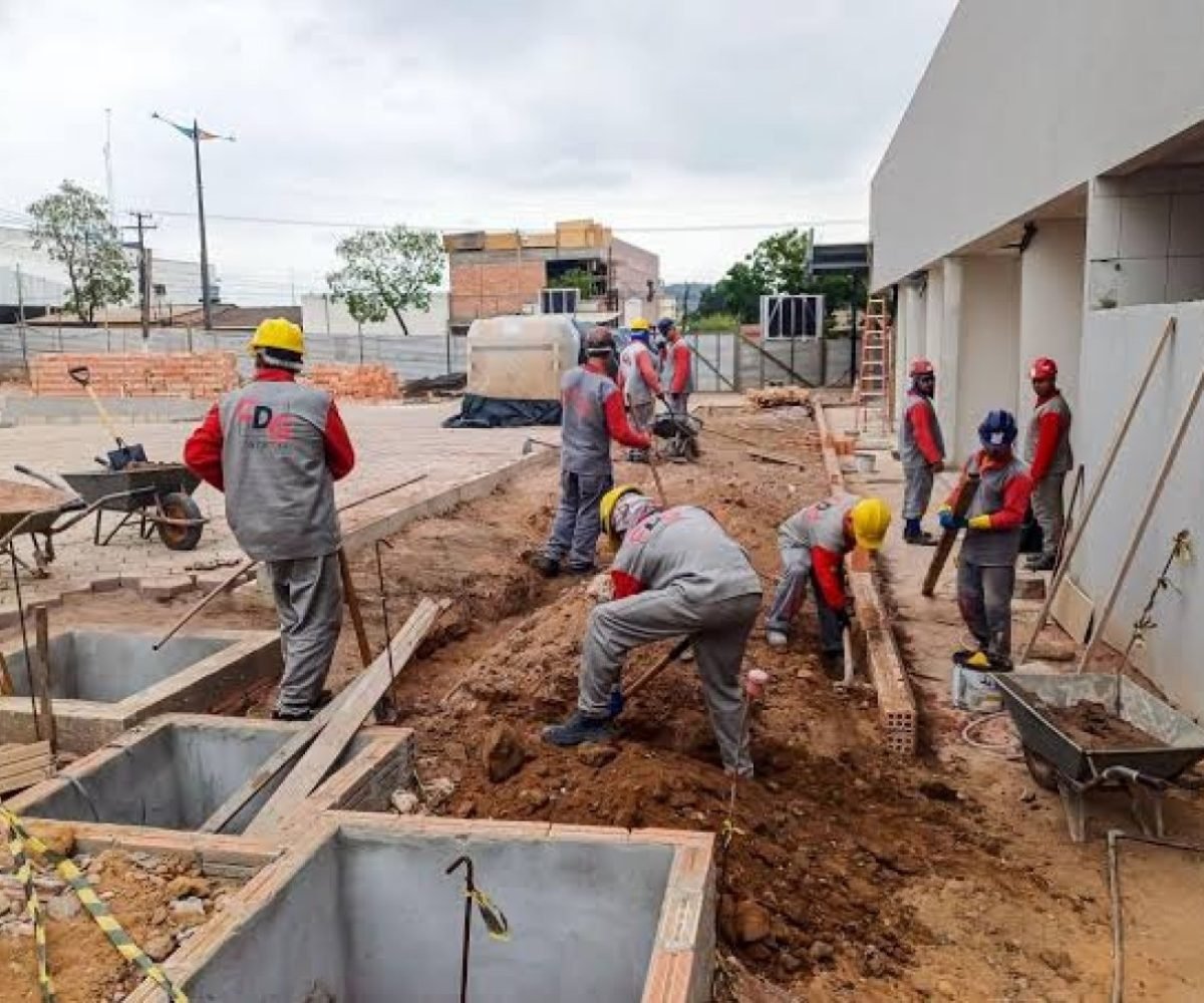 Construção civil enfrenta falta de mão de obra em Santarém Agência Santarém/Divulgação