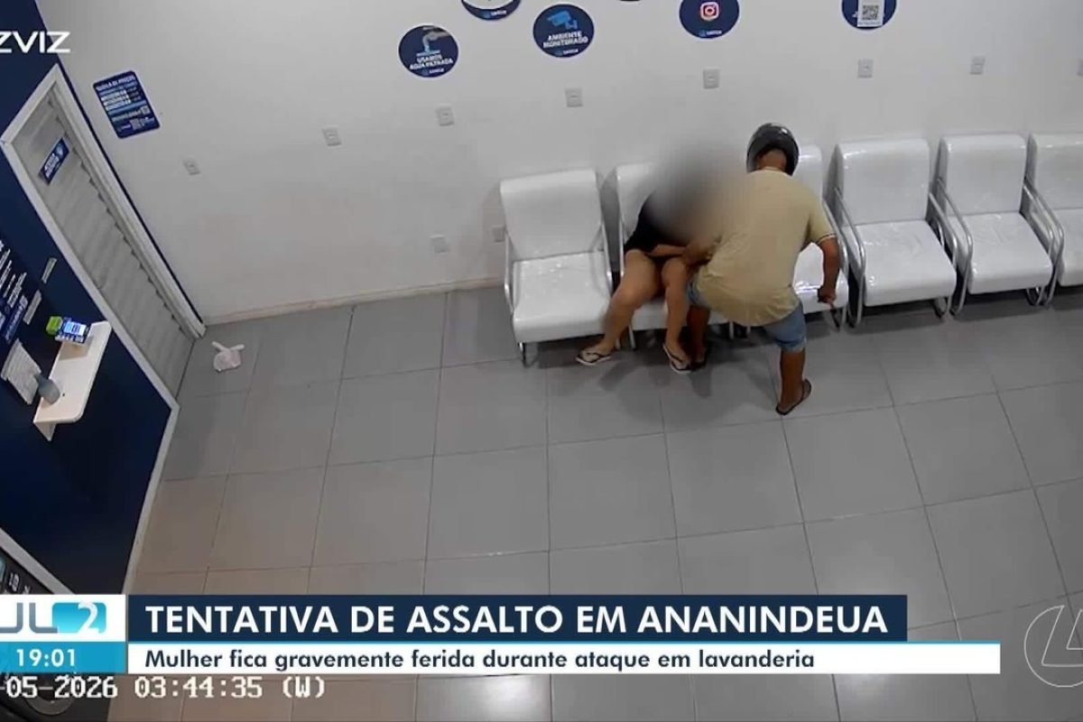 Mulher é atacada por assaltante em lavanderia no bairro do Aurá, Ananindeua