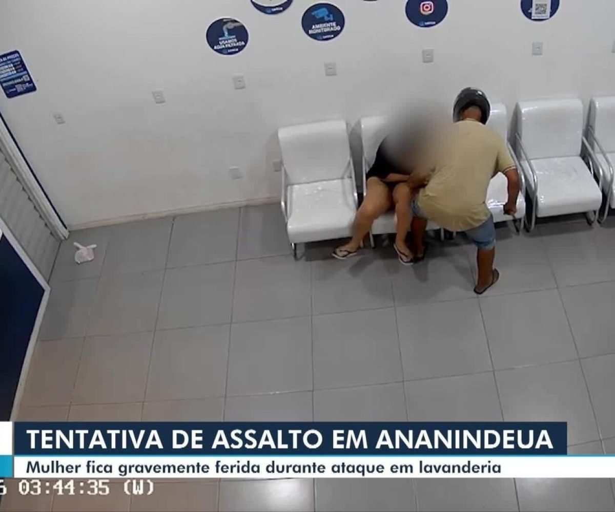 Mulher é atacada por assaltante em lavanderia no bairro do Aurá, Ananindeua