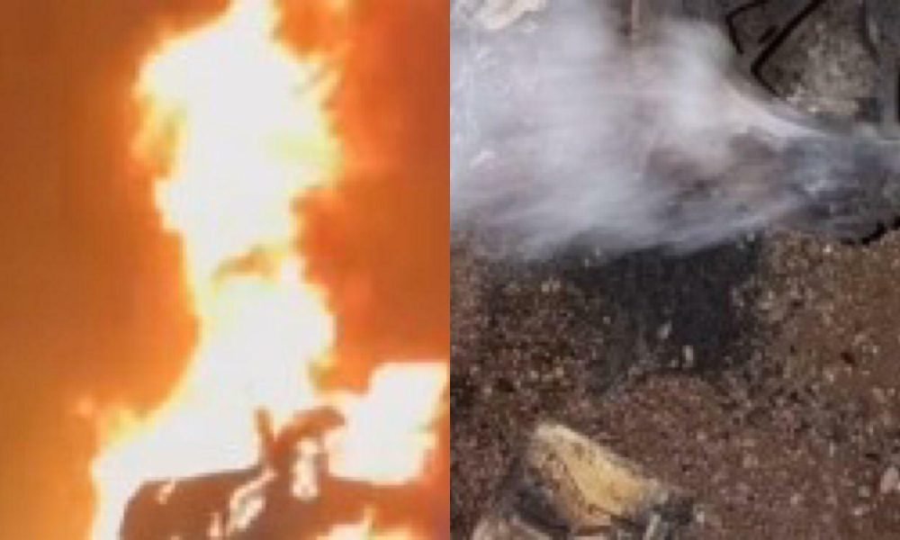 Acidente na Br-010 em Paragominas deixa vítima fatal e veículos carbonizados