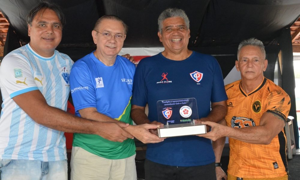 Sindiclubes homenageia Pará Clube em visita institucional que celebra legado histórico