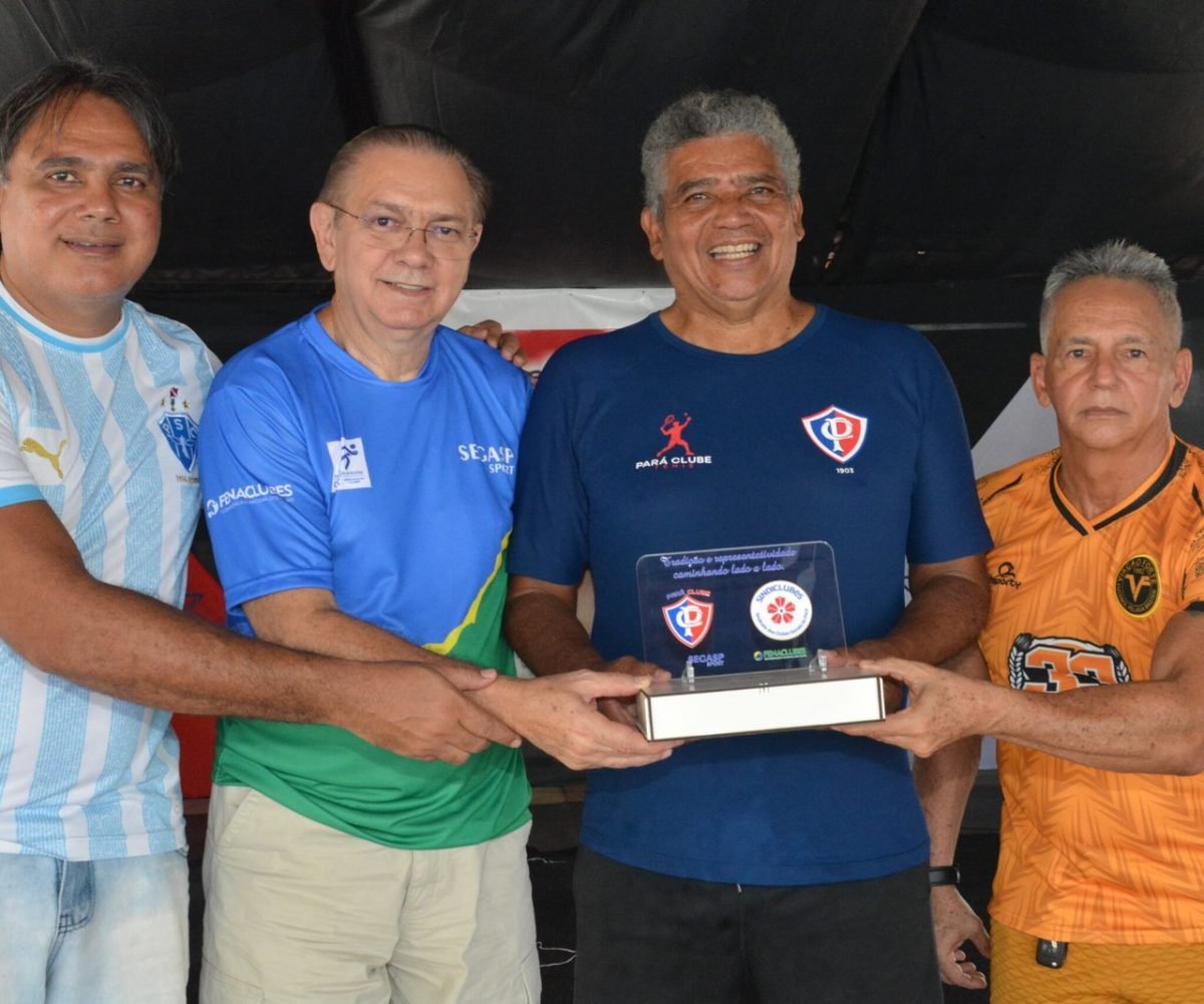 Sindiclubes homenageia Pará Clube em visita institucional que celebra legado histórico