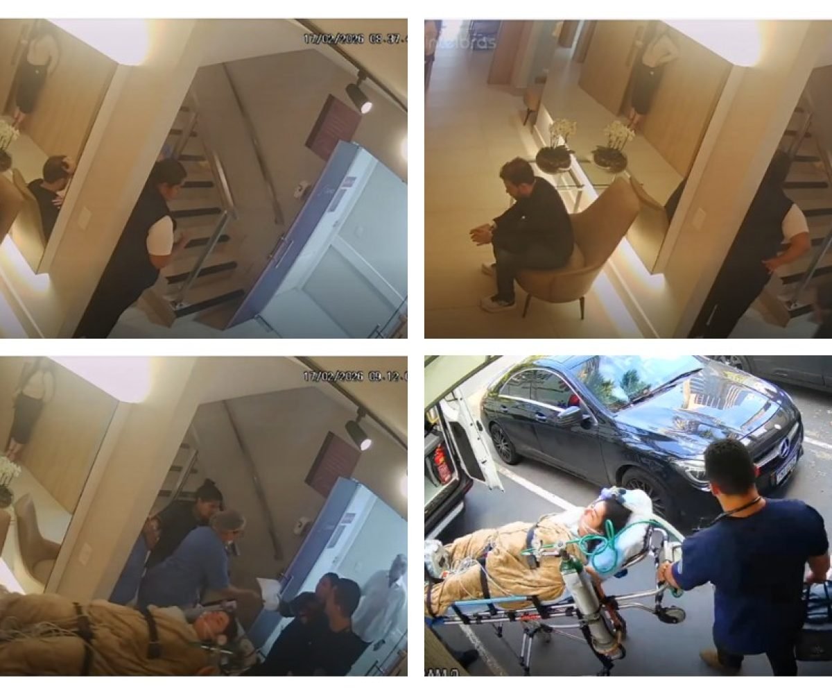 que teoricamente quando você faz uma anestesia desse porte, tem que estar um pro