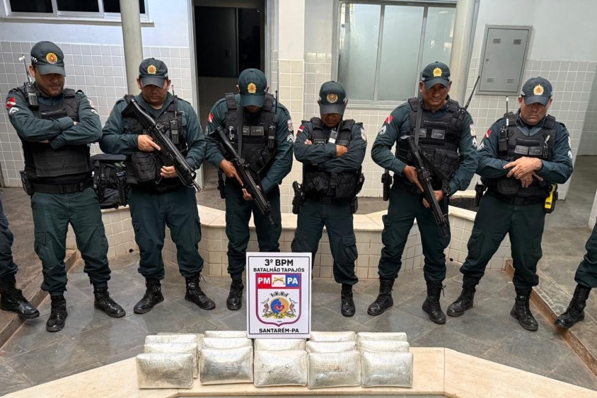equipes do 3º Batalhão da Polícia Militar (3º BPM), com apoio do Núcleo de Intel