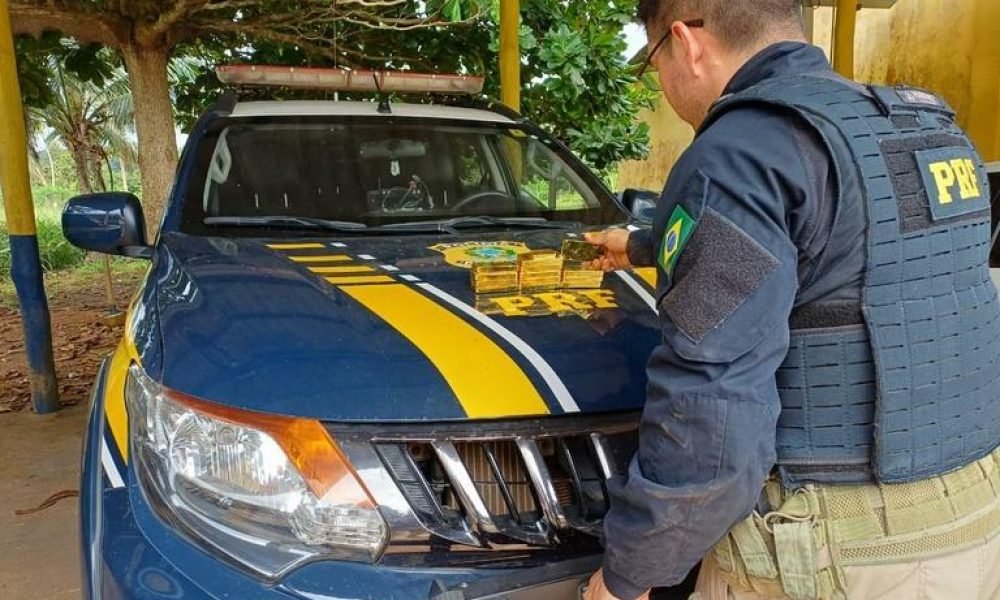 volta das 9h, durante ações de fiscalização de rotina e policiamento, uma equipe
