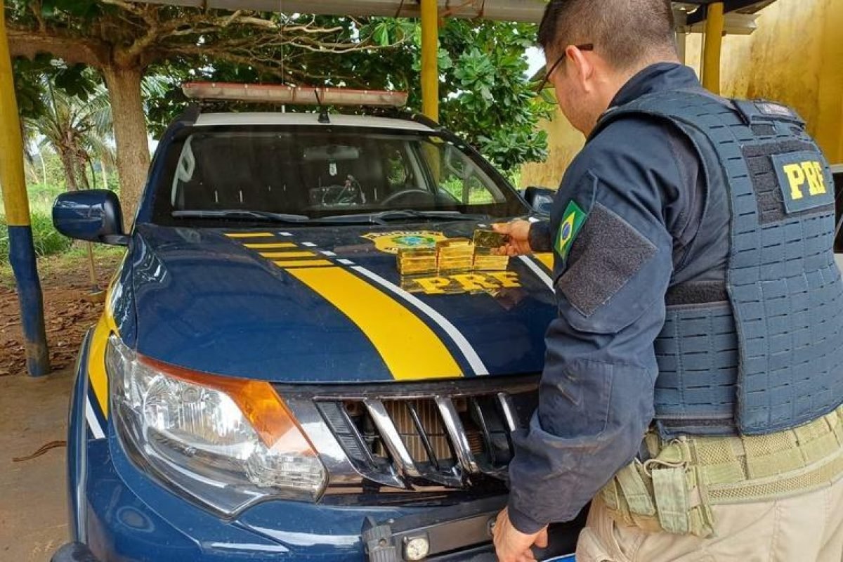 volta das 9h, durante ações de fiscalização de rotina e policiamento, uma equipe