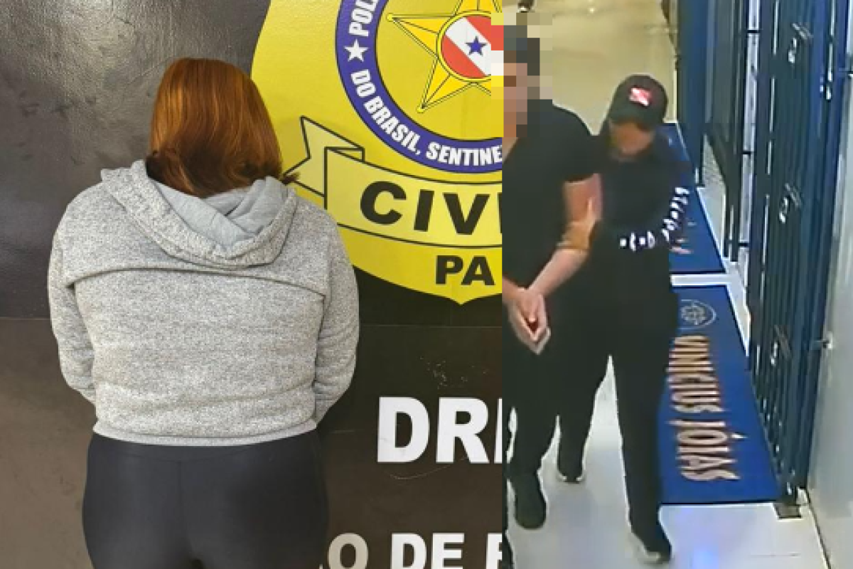 meio de câmeras de segurança do local onde o crime ocorreu. O assalto aconteceu