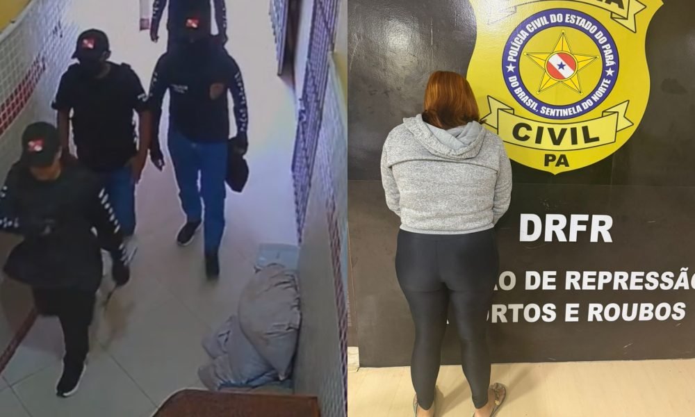 delegada se entregou à polícia. Reprodução / PCPA Uma mulher suspeita de fingir