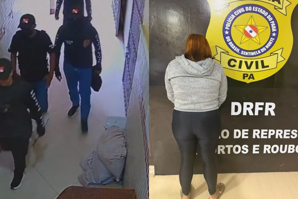 delegada se entregou à polícia. Reprodução / PCPA Uma mulher suspeita de fingir