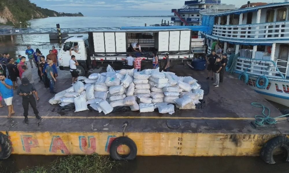 tava o pescado sem documentação, em pleno período de defeso da espécie. ✅ Siga o