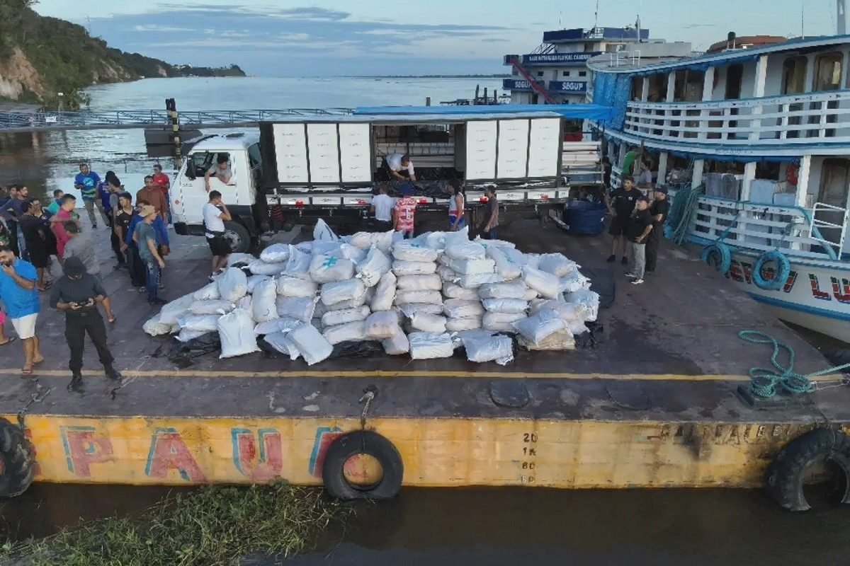 tava o pescado sem documentação, em pleno período de defeso da espécie. ✅ Siga o
