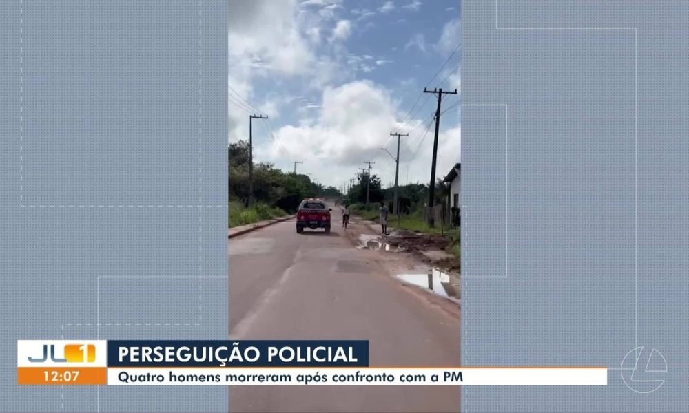 Em Moju, quatro homens morrem em confronto com a polícia militar