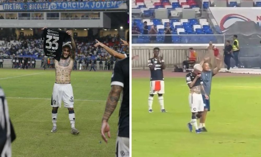 ada no clube. O jogador entrou no fim do jogo contra o S ão Paulo, válido pela 1