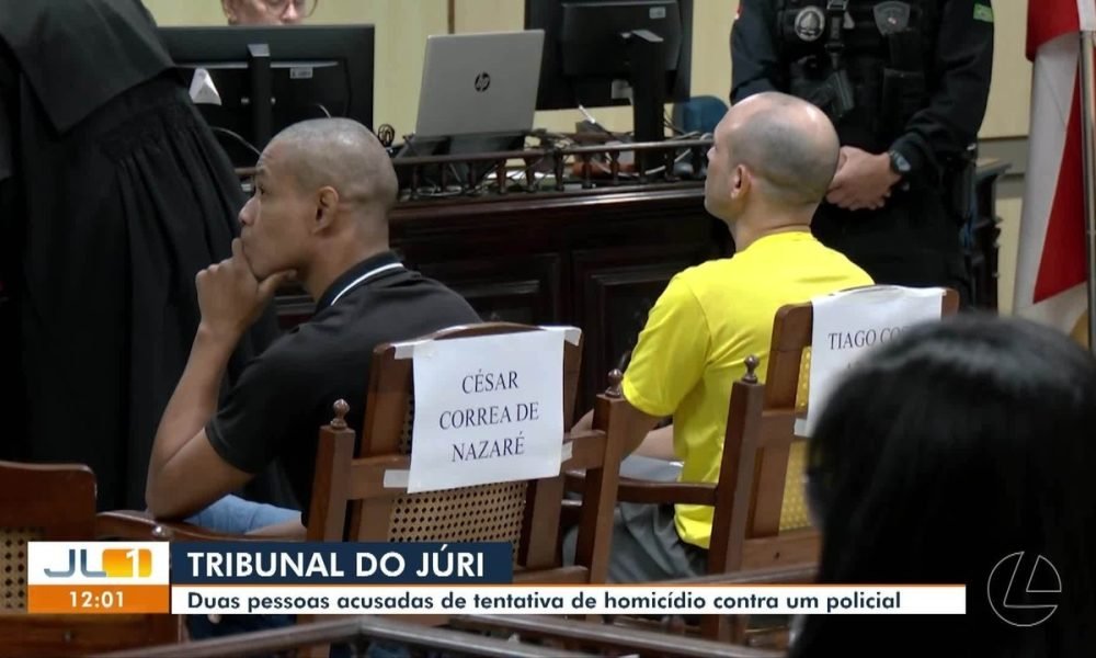 Tribunal do Jurí julga réus acusados de tentar matar policial penal no Pará