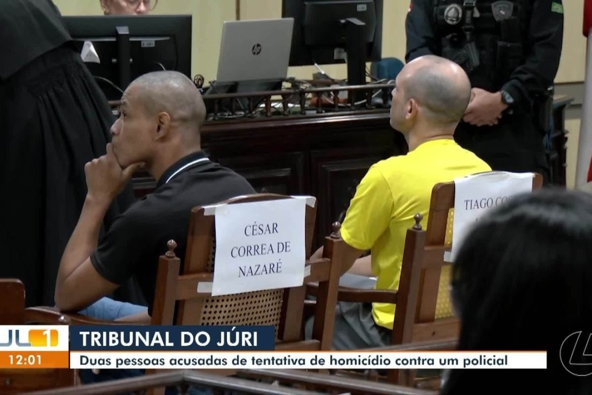 Tribunal do Jurí julga réus acusados de tentar matar policial penal no Pará