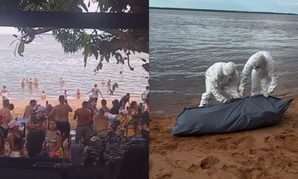 ação, o corpo foi encontrado na área conhecida como 'Prainha', perto da praia do