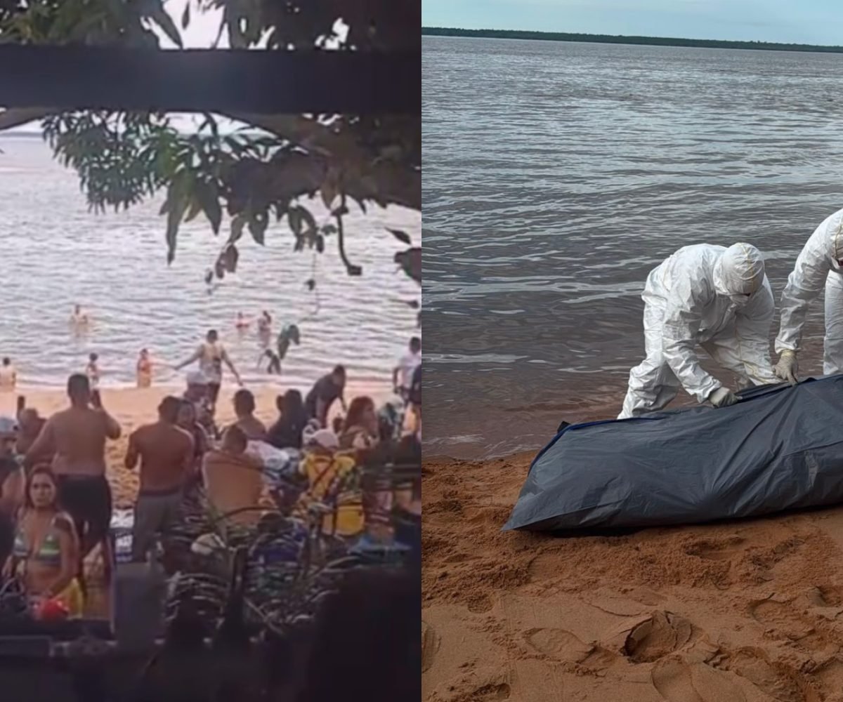ação, o corpo foi encontrado na área conhecida como 'Prainha', perto da praia do
