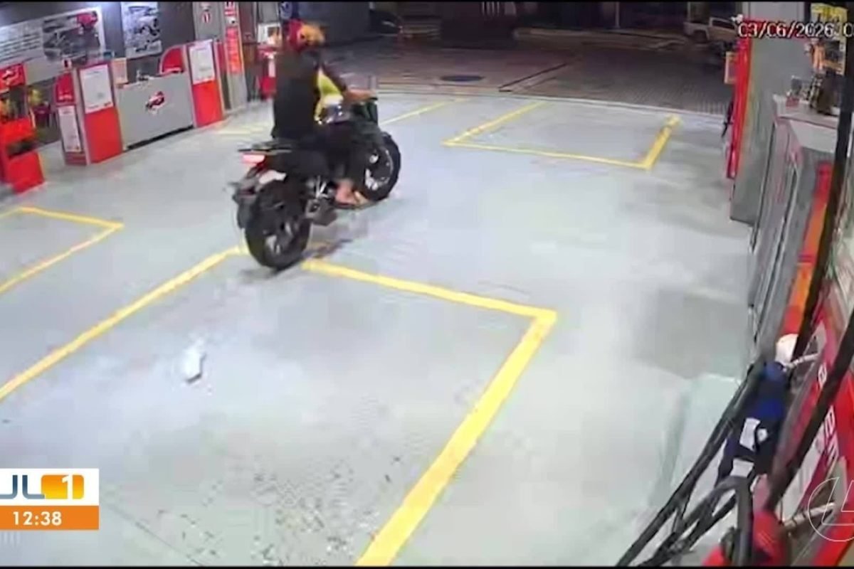 Posto de combustível é alvo de assaltantes