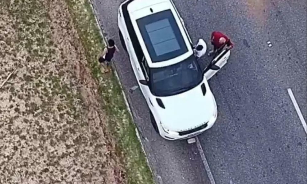 imagens aéreas durante a Operação Corpus Christi, em Salinópolis, no nordeste pa
