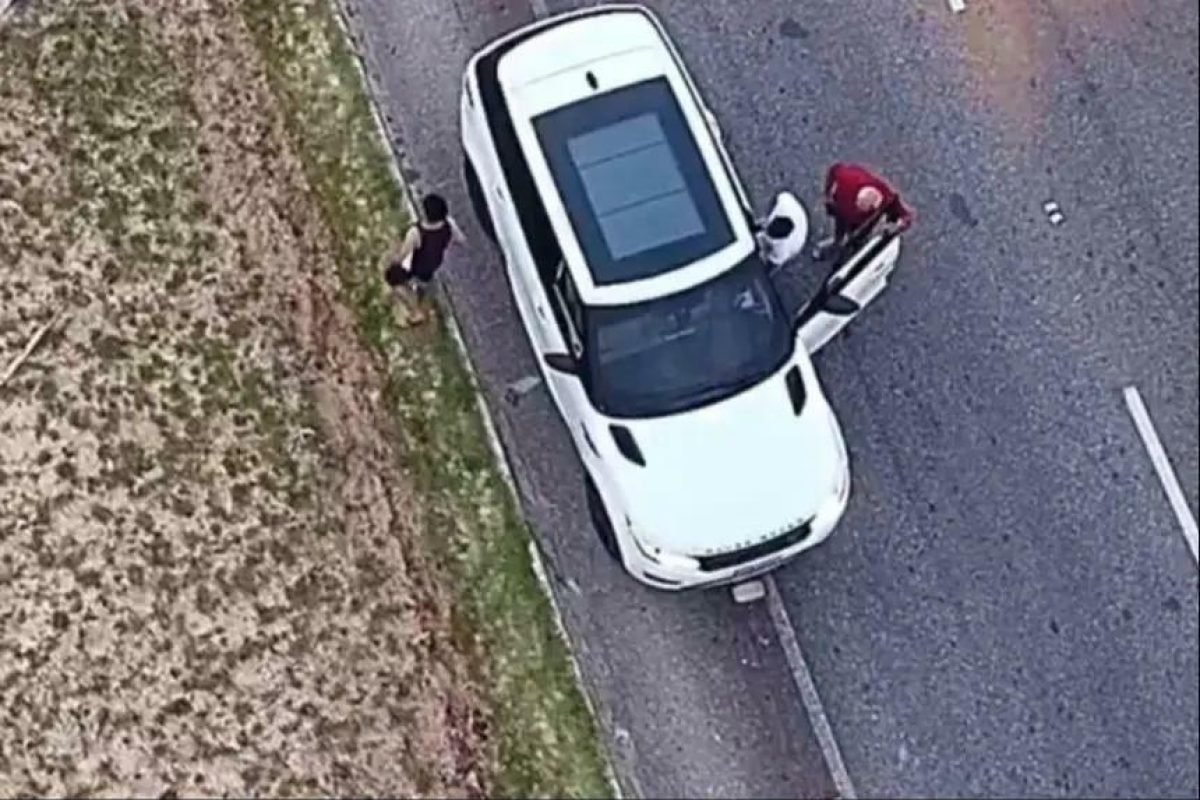 imagens aéreas durante a Operação Corpus Christi, em Salinópolis, no nordeste pa