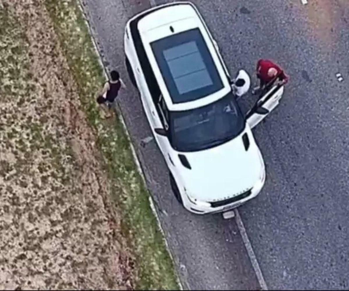 imagens aéreas durante a Operação Corpus Christi, em Salinópolis, no nordeste pa