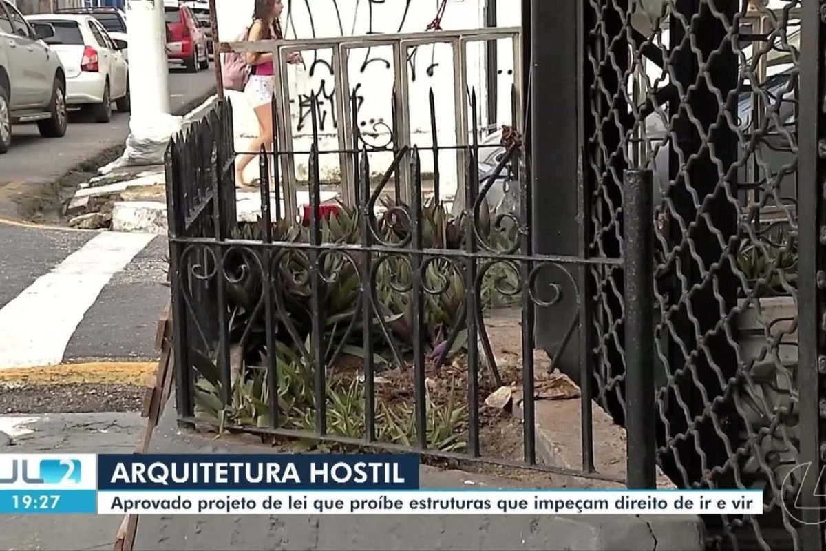 Alepa aprova projeto que proíbe arquitetura hostil usada para afastar pessoas de áreas públicas