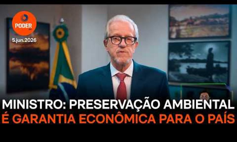 Preservação ambiental é pilar estratégico para a economia brasileira, afirma ministro