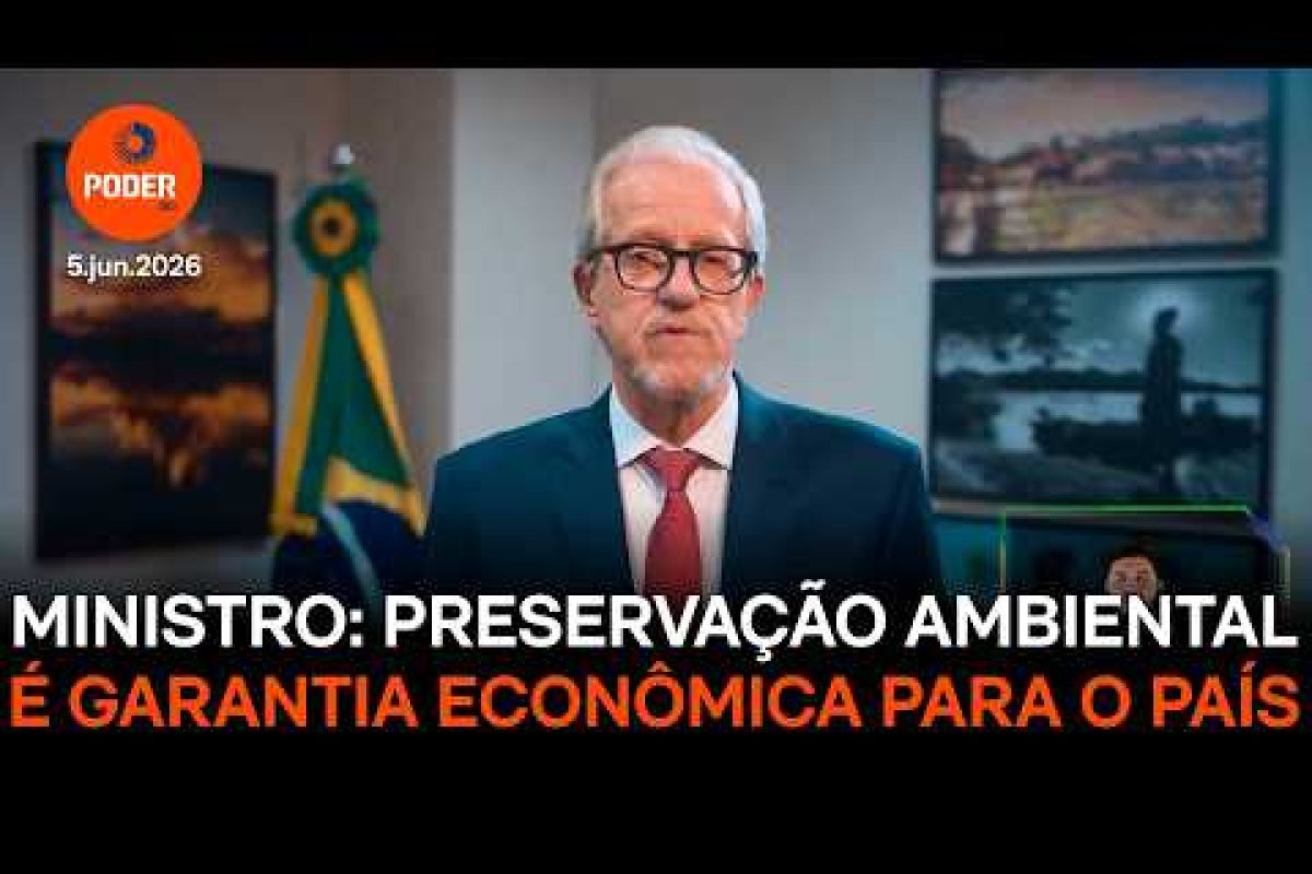 Preservação ambiental é pilar estratégico para a economia brasileira, afirma ministro