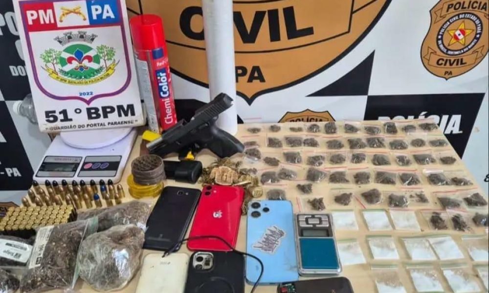 Operação Dominó desarticula esquema criminoso e apreende armas em Dom Eliseu