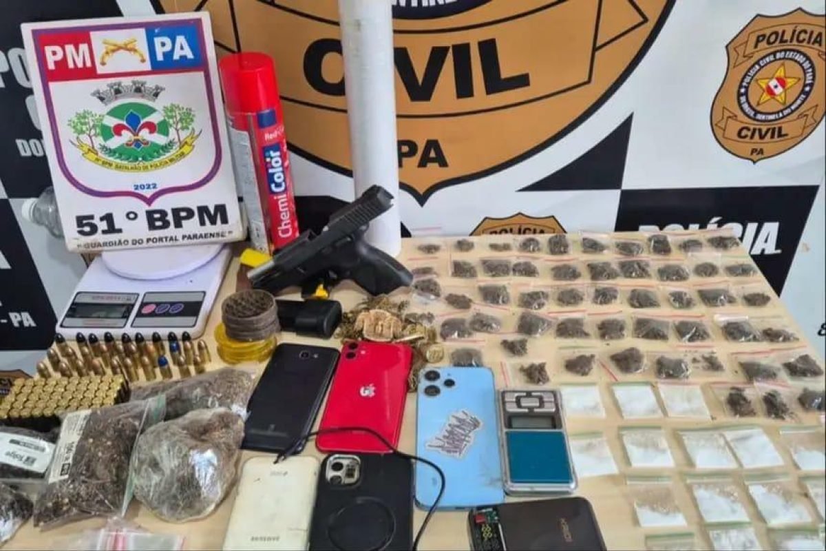Operação Dominó desarticula esquema criminoso e apreende armas em Dom Eliseu