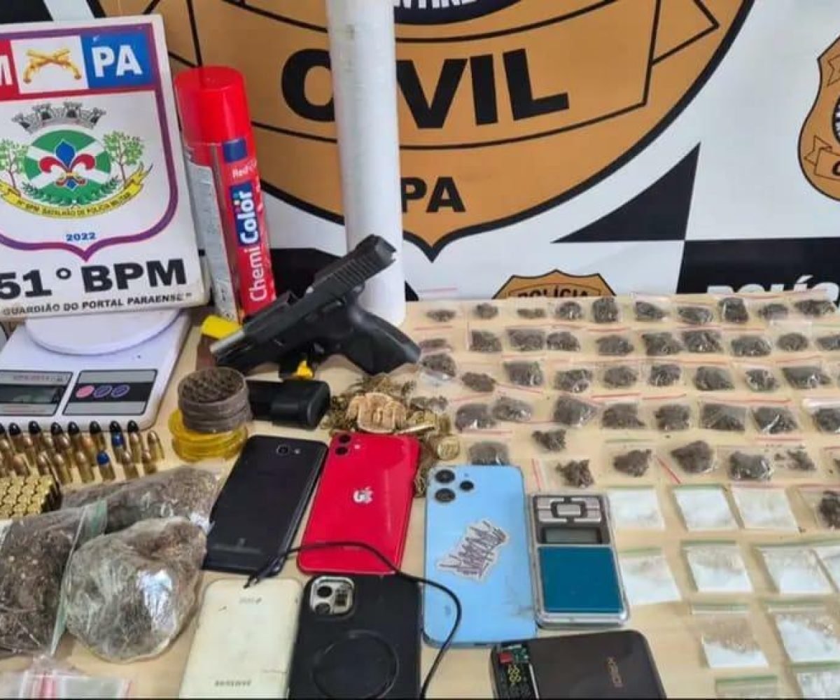 Operação Dominó desarticula esquema criminoso e apreende armas em Dom Eliseu