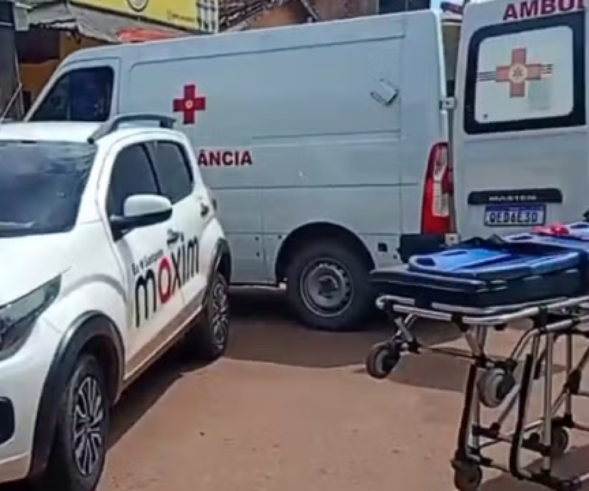 Colisão entre moto e carro deixa dois feridos no bairro Nova República em Santarém