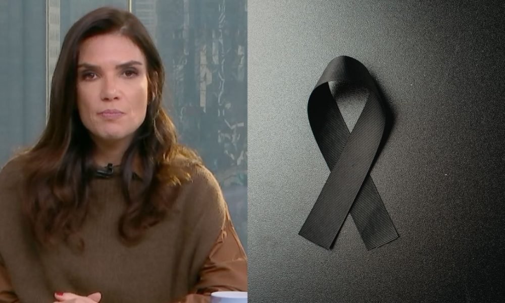 Sabina Simonato noticia falecimento de secretário municipal em São Paulo