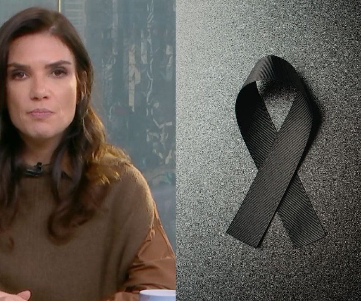 Sabina Simonato noticia falecimento de secretário municipal em São Paulo