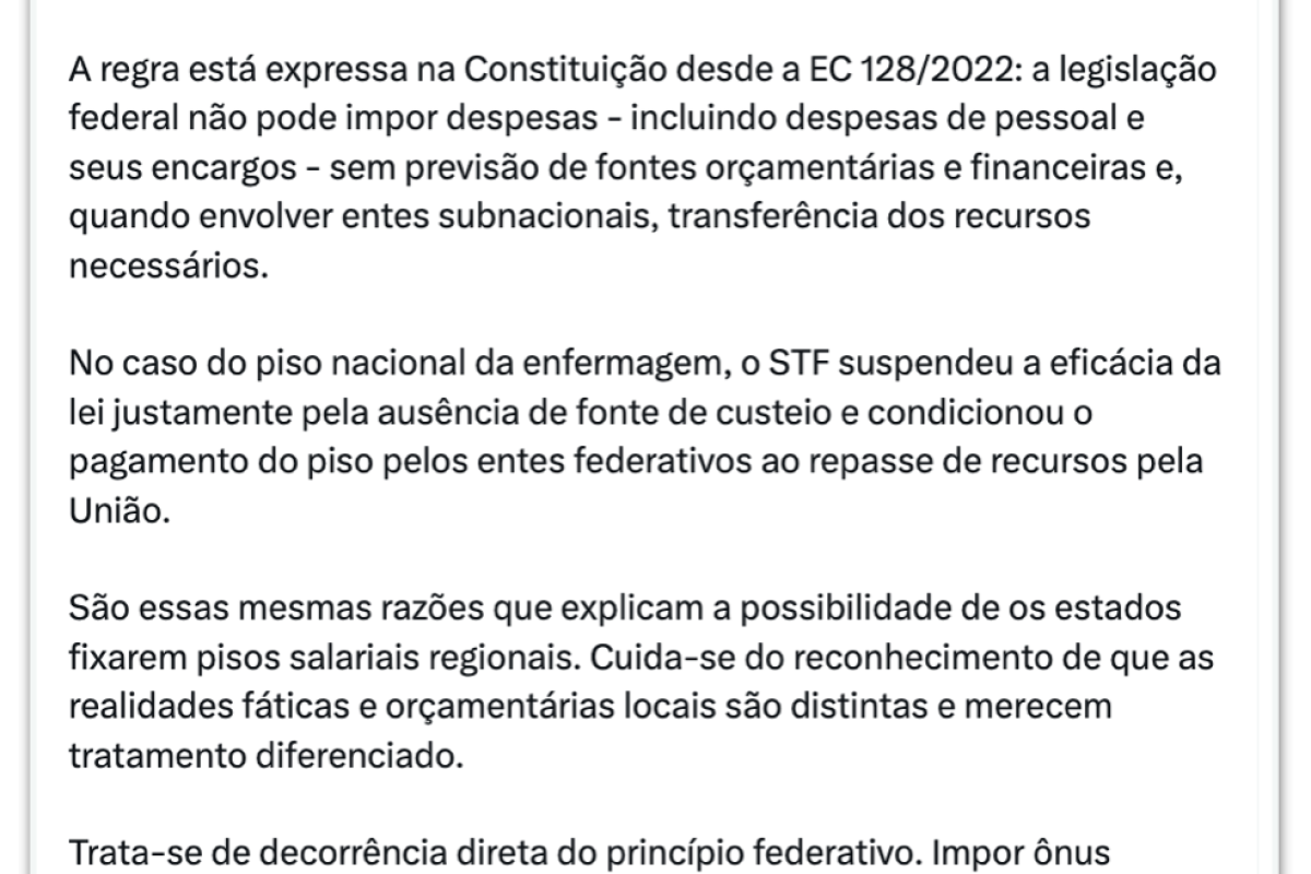 Gilmar Mendes critica pautas-bomba aprovadas