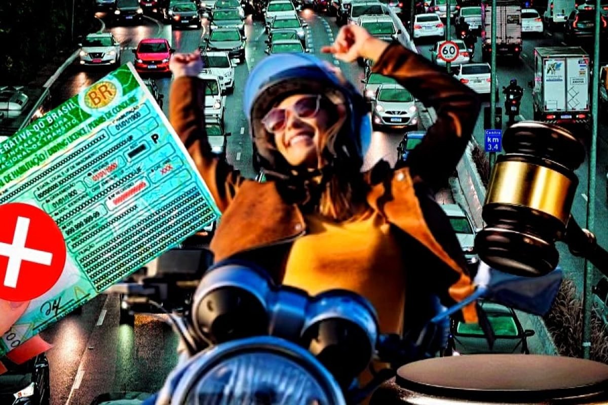 Novas regras para CNH de motociclistas em 2026 eliminam exigências burocráticas