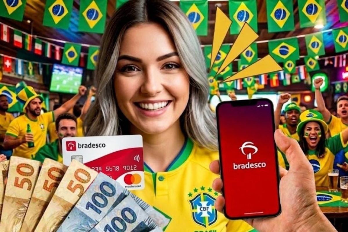 Antecipação do 13º salário no Bradesco: entenda como funciona o crédito para o período da Copa
