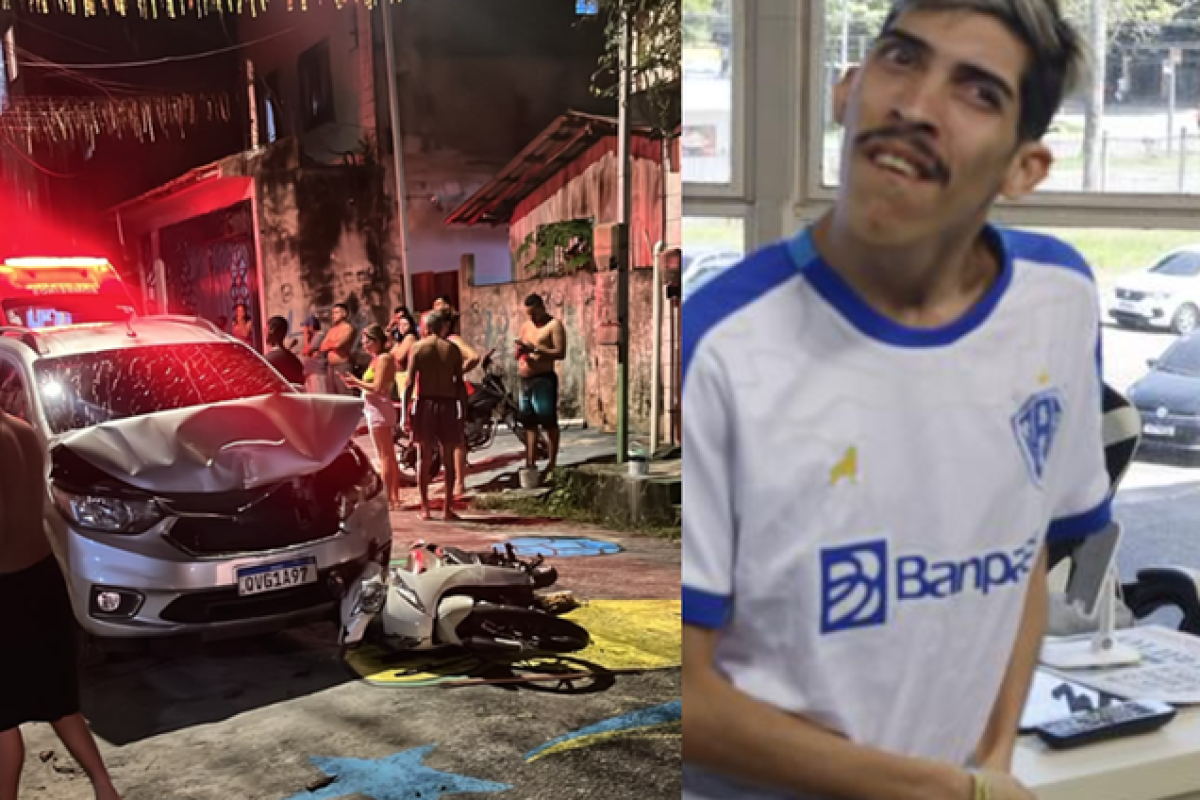 pânico e correria. “Na hora eu só consegui ver a gritaria. Tinha carro e moto se