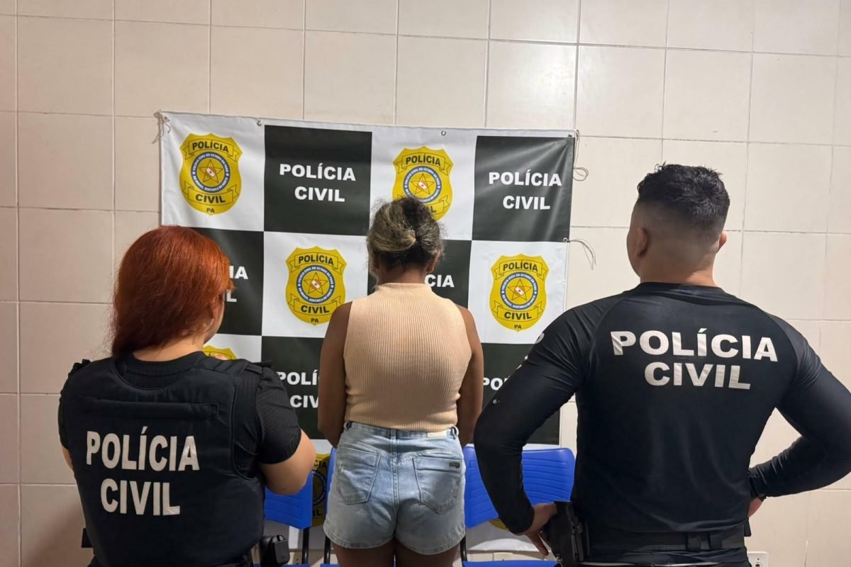 meio da Delegacia de São Miguel do Guamá, prendeu a mãe em flagrante. O golpe pr