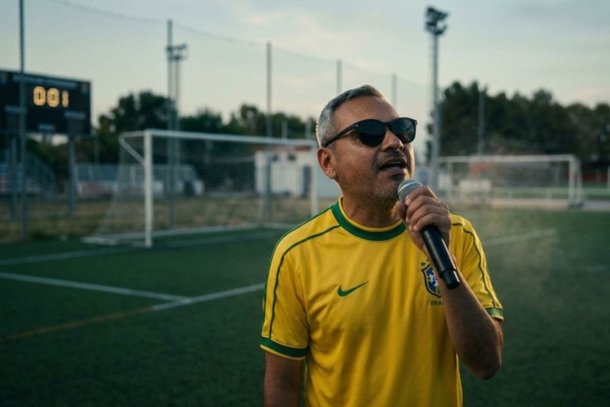tugal, o artista transformou a canção original em um samba feito para embalar a