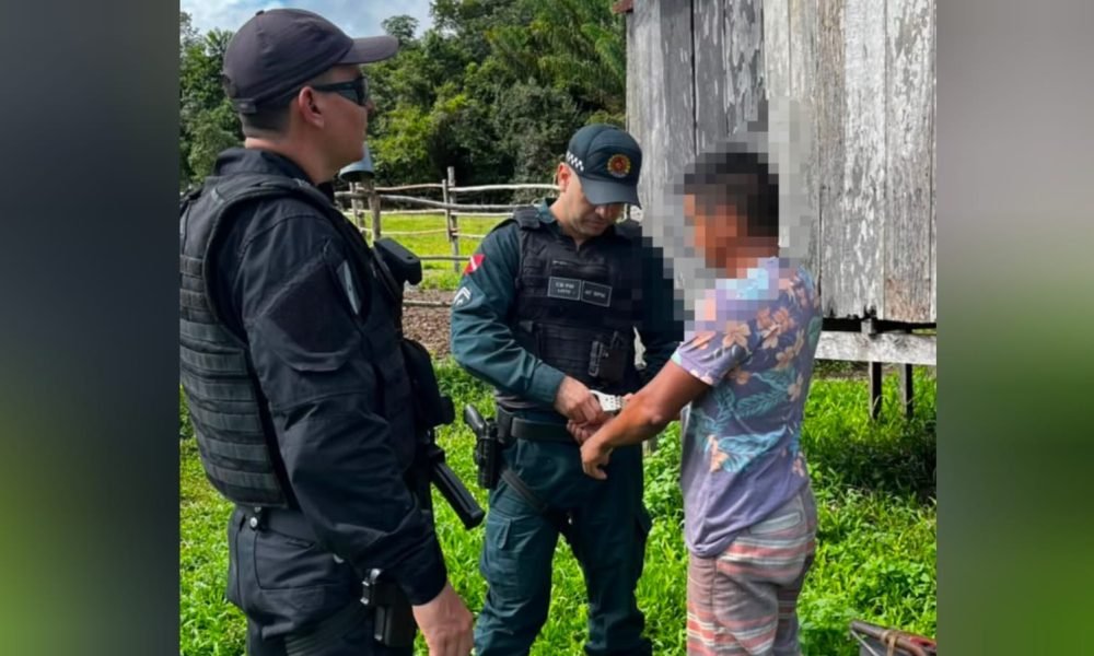 estuprar bebê de 1 ano e 6 meses no PA Divulgação/Polícia Militar Um homem foi p